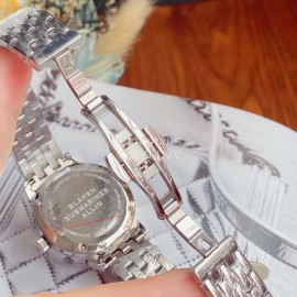 Rolex Sapphire Scratch Resistant Glass Watch For Women Silver