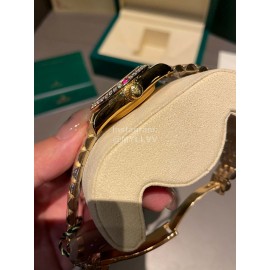 Rolex 316l Fine Steel Diamond Watch White