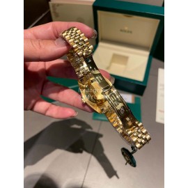 Rolex 316l Fine Steel Diamond Watch White