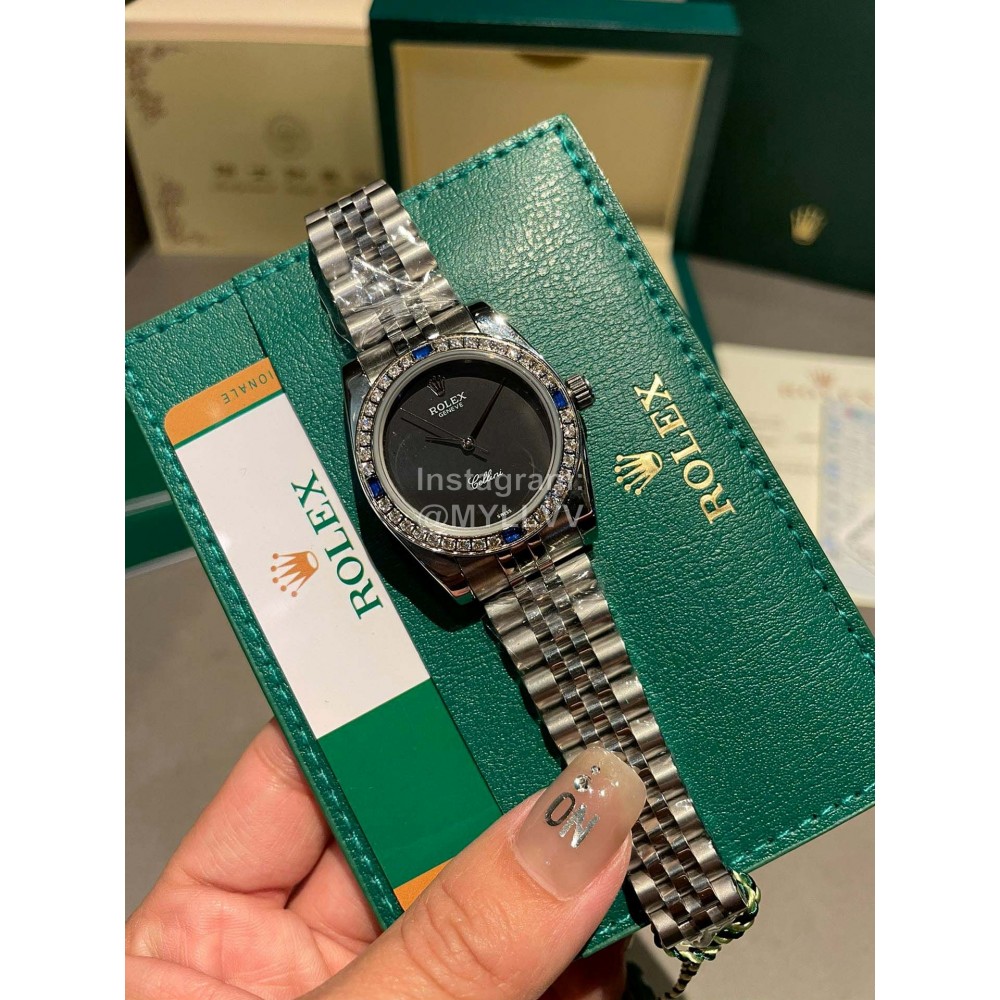 Rolex 316l Fine Steel Diamond Watch