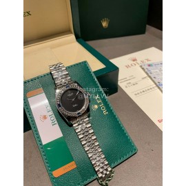 Rolex 316l Fine Steel Diamond Watch