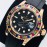 Rolex New 904l Stainless Steel Colored Gem Bezel Watch