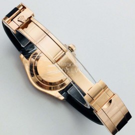 Rolex New 904l Stainless Steel Colored Gem Bezel Watch