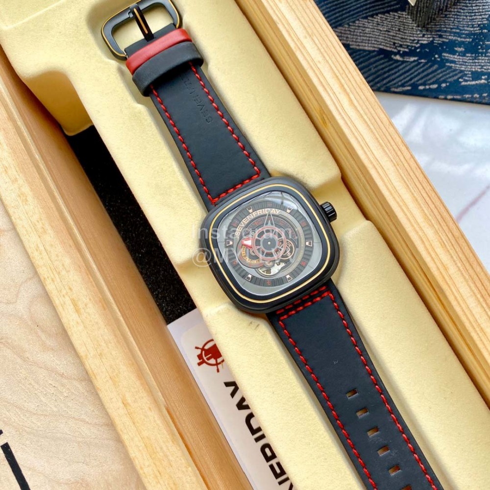 Seven Friday New Square 47mm Dial Watch