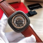 Seven Friday 316 Fine Steel Case Waterproof Watch Brown