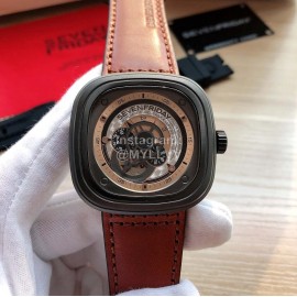 Seven Friday 316 Fine Steel Case Waterproof Watch Brown