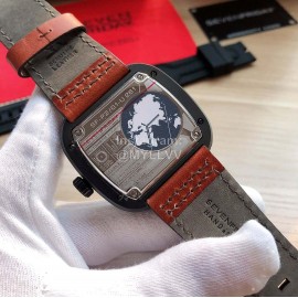 Seven Friday 316 Fine Steel Case Waterproof Watch Brown