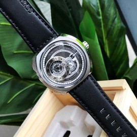 Seven Friday Leather Strap Mechanical Watch Sf-Q101