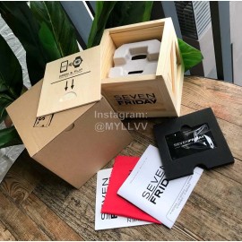 Seven Friday Leather Strap Mechanical Watch Sf-Q101