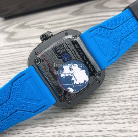 Seven Friday Blue Strap Mechanical Watch For Men S302