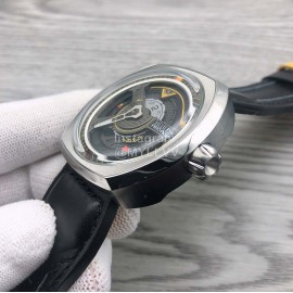 Seven Friday Black Strap Mechanical Watch W101