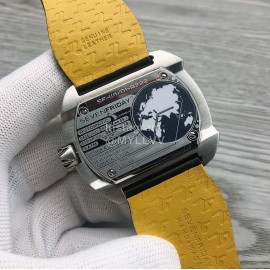 Seven Friday Black Strap Mechanical Watch W101