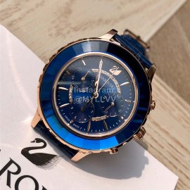 Swarovski Octea Lux Chrono Watch For Women Blue
