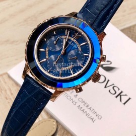 Swarovski Octea Lux Chrono Watch For Women Blue