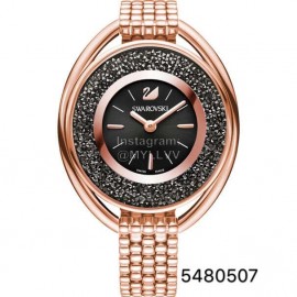 Swarovski Crystalline Oval Crystal Steel Strap Wat..