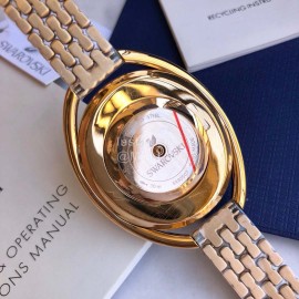 Swarovski Crystalline Oval Crystal Steel Strap Watch