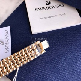 Swarovski Crystalline Oval Crystal Steel Strap Watch