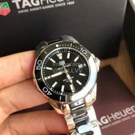 Tag Heuer 35mm Dial Steel Strap Watch For Women Black