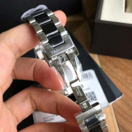 Tag Heuer Diamond 35mm Dial Steel Strap Watch For Women Black