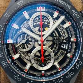 Tag Heuer Xf Factory Ceramic Strap 43mm Dial Watch