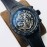 Tag Heuer Xf Factory 43mm Dial Black Strap Watch