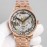 Tissot 316l Fine Steel Case Hollowed Out Watch Rose Gold
