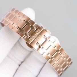 Tissot 316l Fine Steel Case Hollowed Out Watch Rose Gold