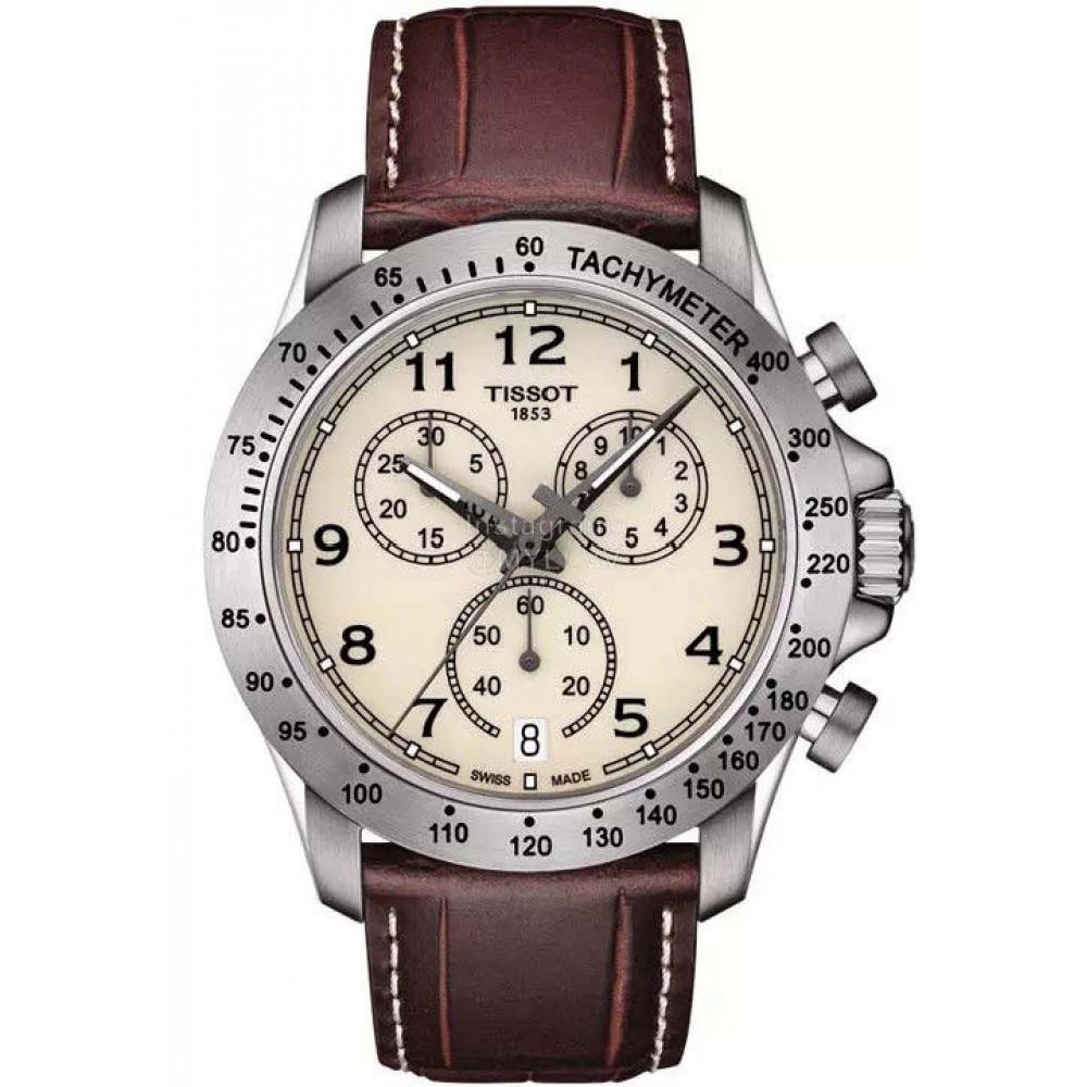 Tissot Multifunctional Six Needle Timing Watch Brown