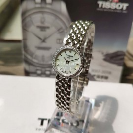 Tissot Sapphire Glass 19.5mm Dial Watch For Women Silver