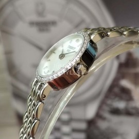 Tissot Sapphire Glass 19.5mm Dial Watch For Women Silver