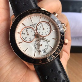 Tissot Multifunctional Six Needle Timing Leather Strap Watch 