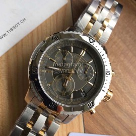 Tissot Multifunctional Six Needle Steel Strap Watch 