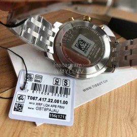 Tissot Multifunctional Six Needle Steel Strap Watch 