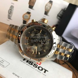 Tissot Multifunctional Six Needle Steel Strap Watch 
