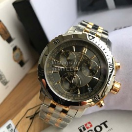 Tissot Multifunctional Six Needle Steel Strap Watch 