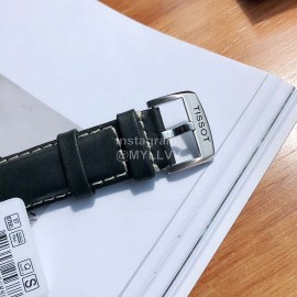 Tissot Leather Strap 45mm Dial Watch For Men