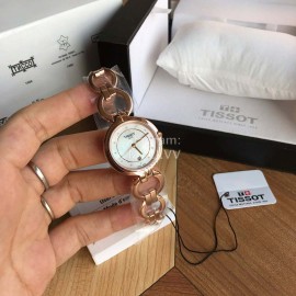 Tissot Original Chain Watch For Women Rose Gold