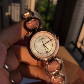 Tissot Original Chain Watch For Women Rose Gold