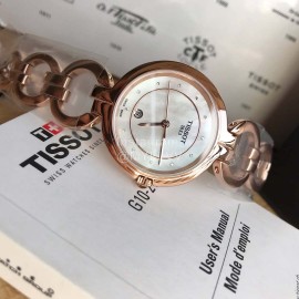 Tissot Original Chain Watch For Women Rose Gold