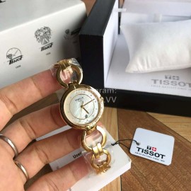 Tissot Original Chain Watch For Women Gold
