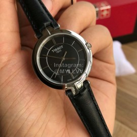 Tissot 26mm Dial Leather Strap Watch For Women