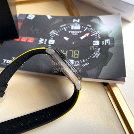 Tissot 316l Fine Steel Case Silicone Strap Watch Yellow