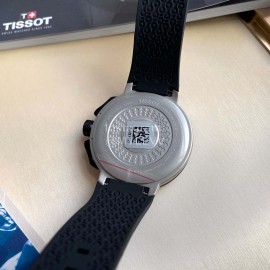 Tissot 316l Fine Steel Case Silicone Strap Watch Blue