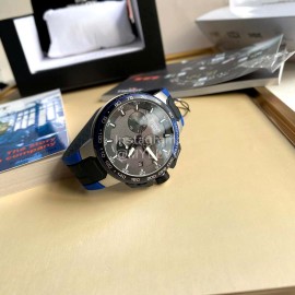 Tissot 316l Fine Steel Case Silicone Strap Watch Blue