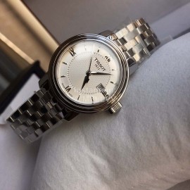 Tissot 40mm Dial Steel Strap Business Watch For Men And Women