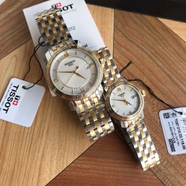Tissot Fashion 40mm Dial Steel Strap Business Watch For Men And Women