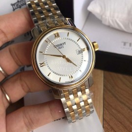 Tissot Fashion 40mm Dial Steel Strap Business Watch For Men And Women