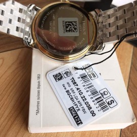 Tissot Fashion 40mm Dial Steel Strap Business Watch For Men And Women