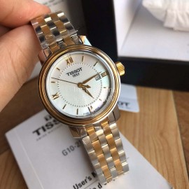 Tissot Fashion 40mm Dial Steel Strap Business Watch For Men And Women