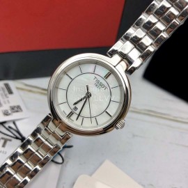 Tissot Fashion 26mm White Dial Watch For Women